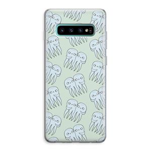 CaseCompany Octopussen: Samsung Galaxy S10 Plus Transparant Hoesje