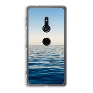 CaseCompany Water horizon: Sony Xperia XZ2 Transparant Hoesje