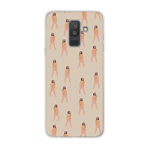 CaseCompany You're so golden: Samsung Galaxy A6 Plus (2018) Transparant Hoesje