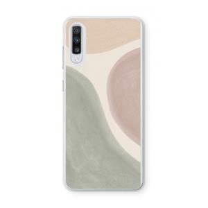 CaseCompany Geo #6: Samsung Galaxy A70 Transparant Hoesje