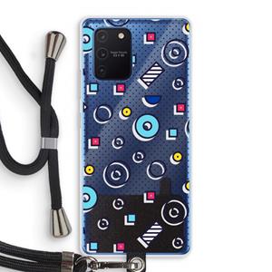 CaseCompany 8-bit N°9: Samsung Galaxy Note 10 Lite Transparant Hoesje met koord