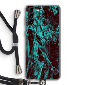 CaseCompany Ice Age: Samsung Galaxy S21 Plus Transparant Hoesje met koord