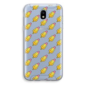 CaseCompany Waterijsjes: Samsung Galaxy J5 (2017) Transparant Hoesje