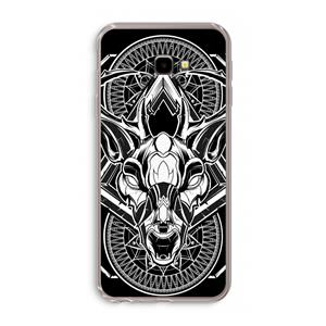 CaseCompany Oh Deer: Samsung Galaxy J4 Plus Transparant Hoesje