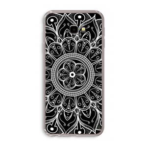 CaseCompany Roses Are Red: Samsung Galaxy J4 Plus Transparant Hoesje