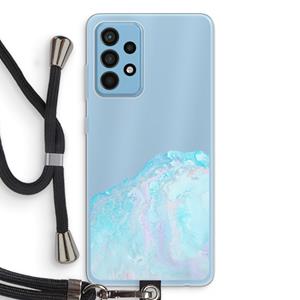 CaseCompany Fantasie pastel: Samsung Galaxy A52 Transparant Hoesje met koord