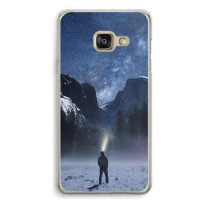CaseCompany Wanderlust: Samsung A3 (2017) Transparant Hoesje
