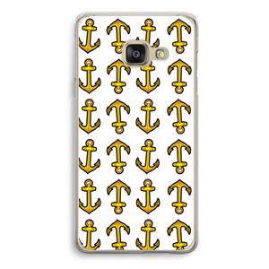 CaseCompany Musketon Anchor: Samsung A3 (2017) Transparant Hoesje