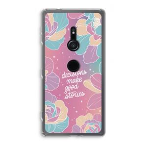 CaseCompany Good stories: Sony Xperia XZ2 Transparant Hoesje