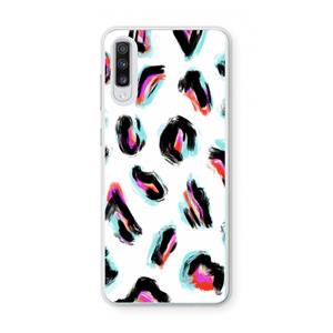 CaseCompany Cheetah color: Samsung Galaxy A70 Transparant Hoesje