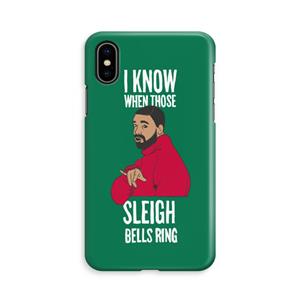 CaseCompany Sleigh Bells Ring: iPhone Xs Volledig Geprint Hoesje