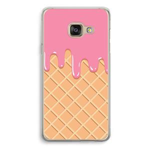 CaseCompany Ice cream: Samsung A3 (2017) Transparant Hoesje