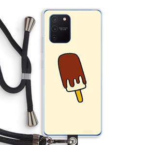 CaseCompany Frisco: Samsung Galaxy Note 10 Lite Transparant Hoesje met koord