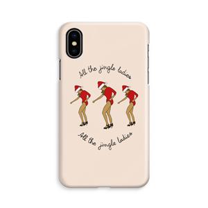 CaseCompany Jingle Ladies: iPhone Xs Volledig Geprint Hoesje