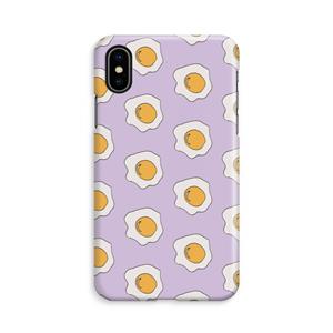 CaseCompany Bacon to my eggs #1: iPhone Xs Volledig Geprint Hoesje