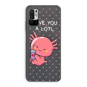 Love You A Lotl: Xiaomi Redmi Note 10 5G Transparant Hoesje