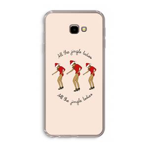 CaseCompany Jingle Ladies: Samsung Galaxy J4 Plus Transparant Hoesje