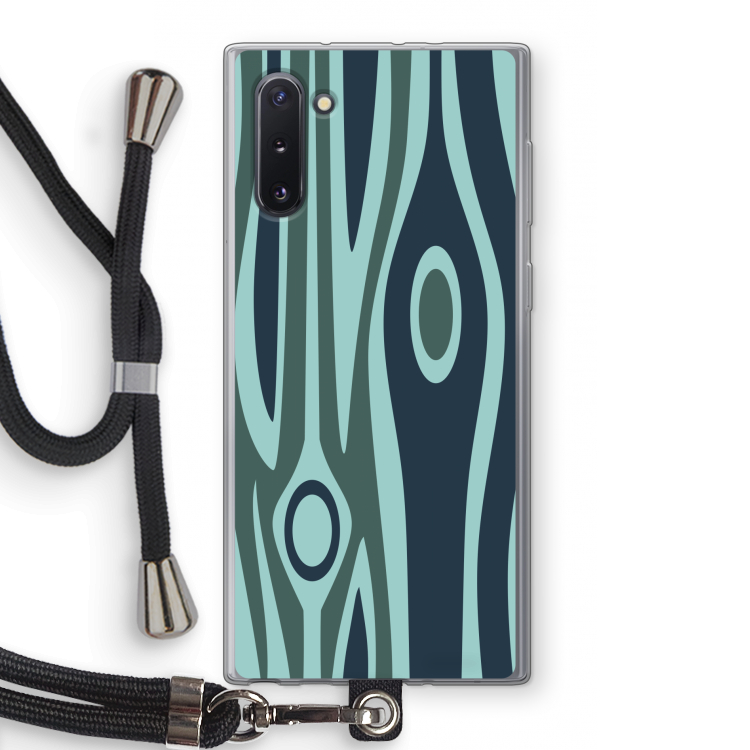 CaseCompany Bast B: Samsung Galaxy Note 10 Transparant Hoesje met koord
