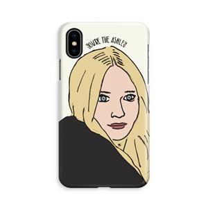 CaseCompany Ashley: iPhone Xs Volledig Geprint Hoesje