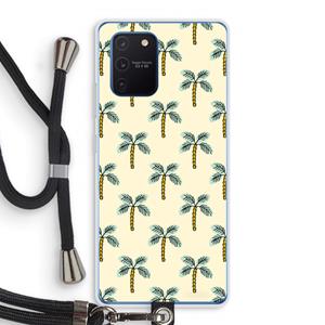 CaseCompany Paradise: Samsung Galaxy Note 10 Lite Transparant Hoesje met koord