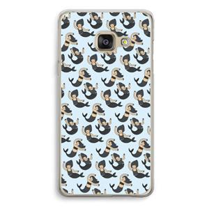 CaseCompany Zeemeermin: Samsung A3 (2017) Transparant Hoesje