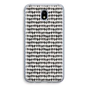 CaseCompany Crazy shapes: Samsung Galaxy J5 (2017) Transparant Hoesje