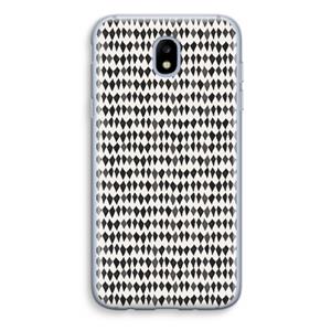 CaseCompany Crazy shapes: Samsung Galaxy J5 (2017) Transparant Hoesje