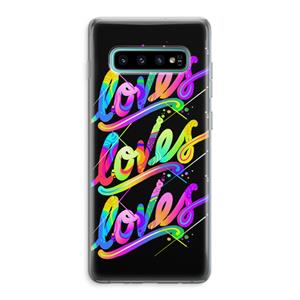CaseCompany Loves: Samsung Galaxy S10 Plus Transparant Hoesje