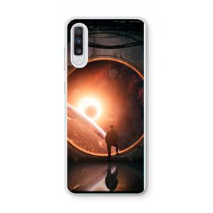 CaseCompany Ephemeral: Samsung Galaxy A70 Transparant Hoesje