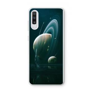 CaseCompany Mercurius: Samsung Galaxy A70 Transparant Hoesje