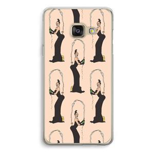 CaseCompany Pop Some Kim: Samsung A3 (2017) Transparant Hoesje