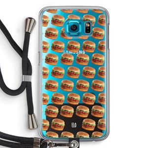 CaseCompany Giants: Samsung Galaxy S6 Transparant Hoesje met koord