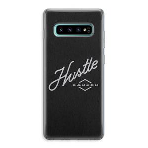 CaseCompany Hustle: Samsung Galaxy S10 Plus Transparant Hoesje