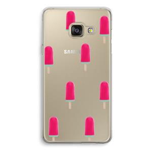 CaseCompany Waterijsje: Samsung A3 (2017) Transparant Hoesje