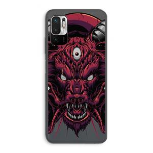 Hell Hound and Serpents: Xiaomi Redmi Note 10 5G Transparant Hoesje