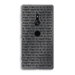 CaseCompany Crazy shapes: Sony Xperia XZ2 Transparant Hoesje