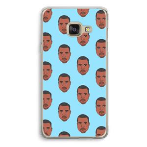 CaseCompany Kanye Call Me℃: Samsung A3 (2017) Transparant Hoesje