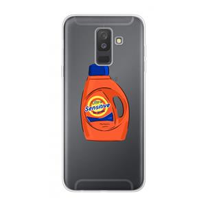 CaseCompany Ultra Sensitive: Samsung Galaxy A6 Plus (2018) Transparant Hoesje