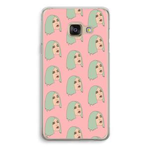 CaseCompany King Kylie: Samsung A3 (2017) Transparant Hoesje