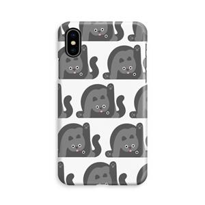 CaseCompany Cats: iPhone Xs Volledig Geprint Hoesje