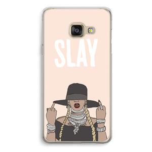 CaseCompany Slay All Day: Samsung A3 (2017) Transparant Hoesje