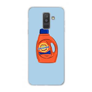 CaseCompany Ultra Sensitive: Samsung Galaxy A6 Plus (2018) Transparant Hoesje