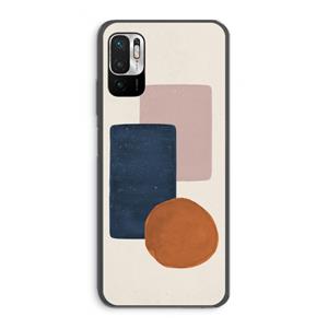 CaseCompany Geo #3: Xiaomi Redmi Note 10 5G Transparant Hoesje