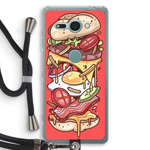 CaseCompany Diet Coke Please: Sony Xperia XZ2 Compact Transparant Hoesje met koord