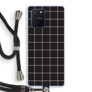 CaseCompany Rooster 2: Samsung Galaxy Note 10 Lite Transparant Hoesje met koord