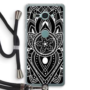 CaseCompany It's Complicated: Sony Xperia XZ2 Compact Transparant Hoesje met koord