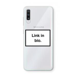 CaseCompany Link in bio: Samsung Galaxy A70 Transparant Hoesje