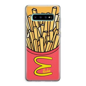 CaseCompany McElodie: Samsung Galaxy S10 Plus Transparant Hoesje