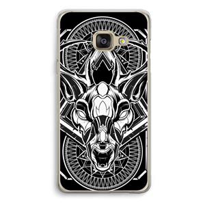 CaseCompany Oh Deer: Samsung A3 (2017) Transparant Hoesje