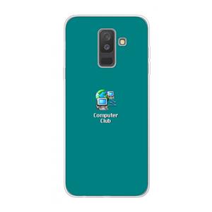 CaseCompany Win98: Samsung Galaxy A6 Plus (2018) Transparant Hoesje